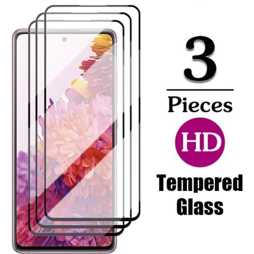 Tempered Glass For Samsung S20 FE S21 Plus Screen Protector Glass For Samsun Galaxy A51 A52 A71 A72 Film Samsumg Sansung S 20 FE