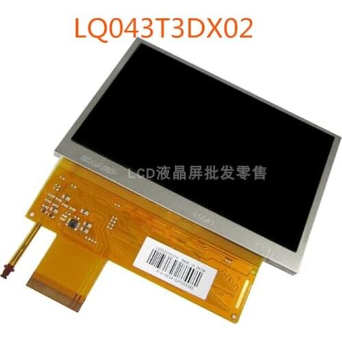 4,3 pulgadas TFT pantalla LCD Panel de pantalla LQ043T3DX02 WQVGA 480 (RGB) * 272