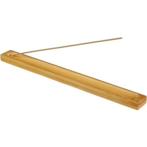 100pcsElegant Natural Plain Wooden Incense Burner Stick Ash Catcher Holder Incense Ash Board Aromatherapy Censer Tool #6307