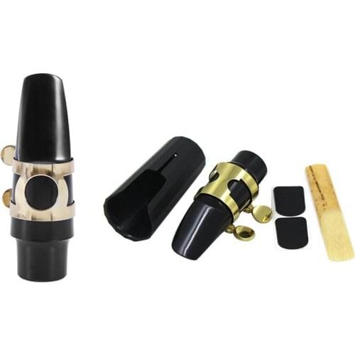 2 Set Alto Sax Saxophone Mouthpiece Reed Mouthpiece Patches Pads Cushions-6.8 X 2.3 X 2.3Cm & 9.8 X 3 X 3Cm