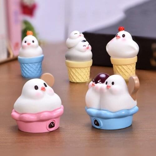 3PCS Simulation Snack Dessert Cake Food Miniature Figurine Pretend Play Kitchen Toy Doll House DIY Accessories Gift Baby Gift