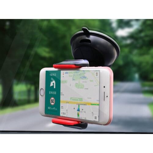 Car Phone Holder 4 to 6 inch Mobile Phone Stand For Phone GPS Mount Dashboard Windshield Mobile Phone Stand For iPhone Samsung