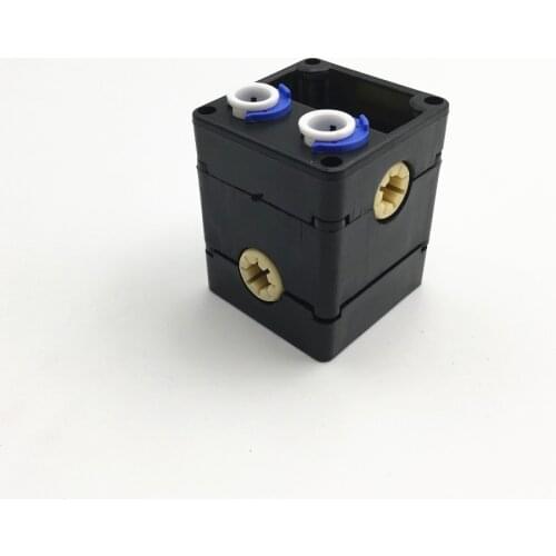 Fast Ship!Ultimaker 2 UM2 Extruder Hot End Plastic Frame Kit Dual Heads Liner Bearing For 1.75mm Filament Olsson block kit