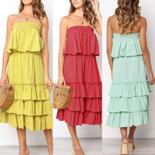CHON YUN Off-the-shoulder Summer Dresses