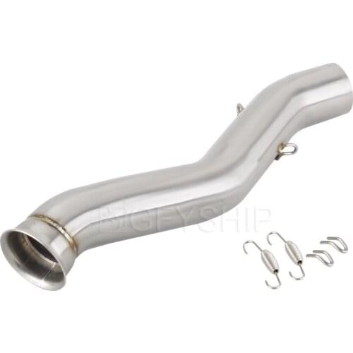 For KTM 790 Adventure / R 2019 2020 790 Adventure R Rally 19-20 790 ADV Escape Slip-on Motorcycle Exhaust Muffler Mid Link Pipe