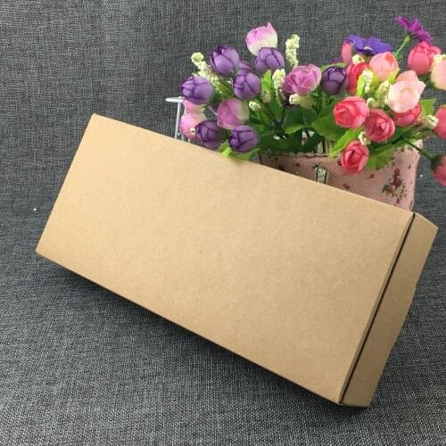 Brown Kraft Gift Boxes Blank storage Box Packaging Paper Boxes For Jewelry/Gifts/Craft/Candy/Book/toys/cosmetics/handmade soaps