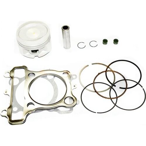 71mm Motorcycle Cylinder Head Gasket Piston Ring Pin Valve OIl Seal For Jianshe 250 ATV JS250 Jianshe250 ATV250 Loncin 250-F