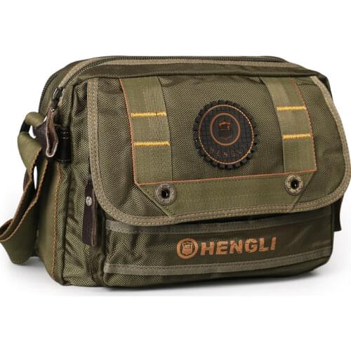 Ruil Men Shoulder Messenger Bag Trendy Outdoor Oxford Cloth Casual Travel Portable Sport Crossbody Bags