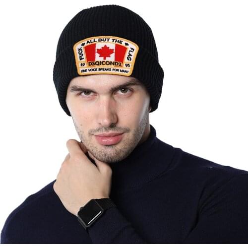 2021 New Winter Hats Men Women Knitted Beanie Warm Caps Skullies Fashion Beanies Brand ICON DSQ2 DSQICOND2 gorro invierno