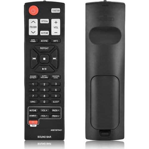Replacement Remote Control Controller For LG Soundbar AKB73575421 NB2420A NB3520A NB4530B AKB73575421 Remote Control