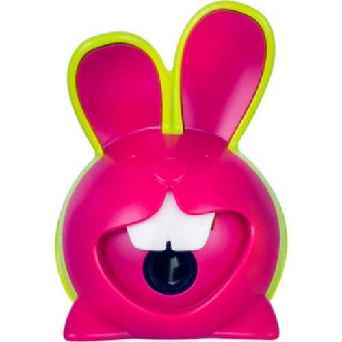 Rabbit Pencil Sharpener Kawaii Cartoon Hare Pencil Sharpener Primary School Students Pencil Sharpener;Apontador Kawaii 3Pcs/Lot
