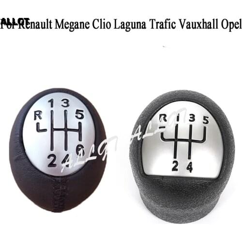 5/6 Speed Gear Shift Knob Handle Ball for Renault Megane Scenic Vauxhall Opel Nissan