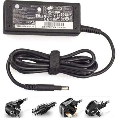 19.5V 3.33A 65W AC Power Adapter Charger With Power Cord for Pavilion Sleekbook 14 15 Hp Envy Spectre Xt Pro 13 14 15 Ultrabook
