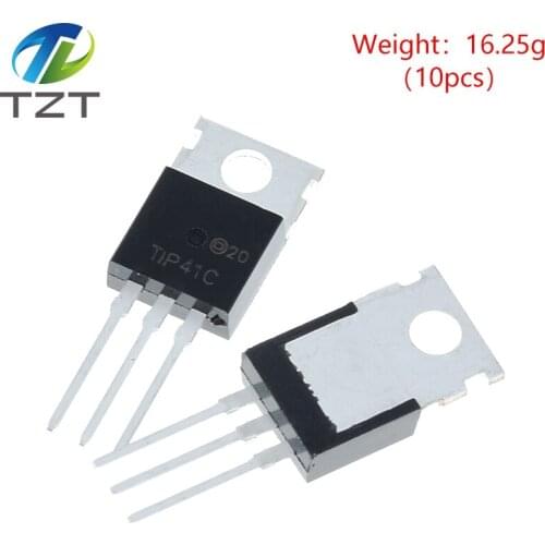 10pcs/lot TIP31C TIP32C TIP41C TIP42C Power Transistors TO-220
