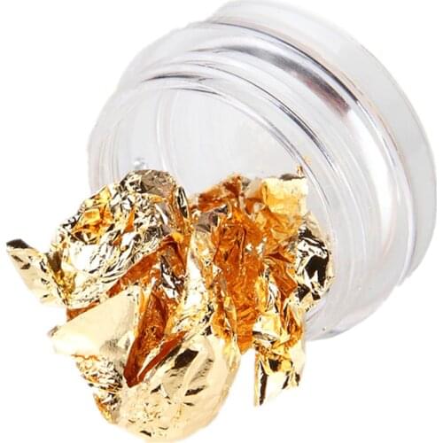 12 Box Nail Art Gold Silver Copper Rainbow Foil Paillette Chip Design Decoration 667D