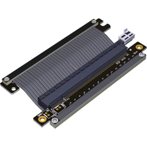 ADT-Link PCIe 4.0 x16 Riser Cable RTX3090 RX6800xt Graphics Cards ITX A4 PC Case PCI-E4.0 16x Double Reverse Extension Cable