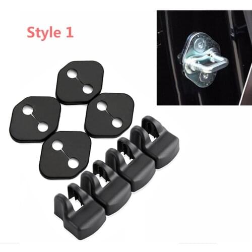 Car Door Lock Decoration Cover Door Check Arm Protection Cover For Toyota Auris Corolla Camry RAV4 2016-2018 Car Accessories