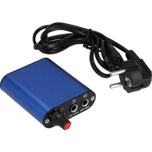 Tattoo Power Supply Rotary Motor for Permanent Makeup Pen Tattooing Machine Kit Red EU Plug