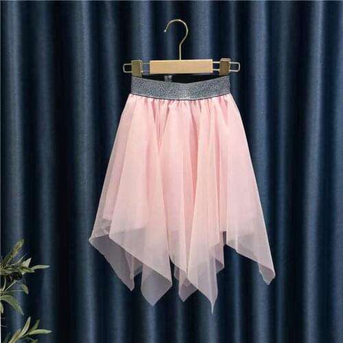 Kids Skirt for Girls Summer Clothes Baby Tutu Skirts Girl Cake Gauze Ball Gown Children School Girl Skirt