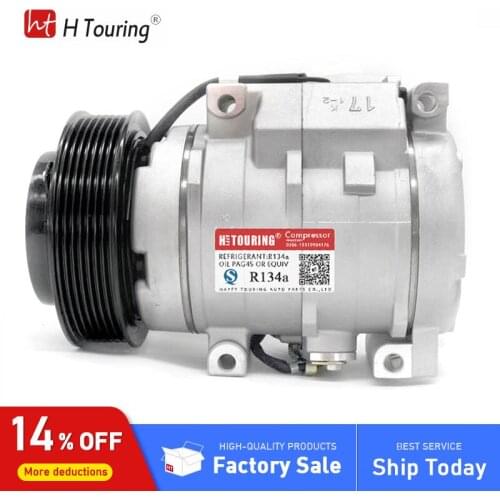 For 10S17C Compressor Toyota Land Cruiser J12 02-09 88310-6A140 88320-6A080 88410-35400 DCP50085 7PK
