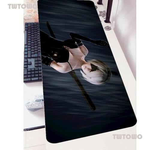 Nier Mousepad 900x400x2mm Gaming Mousepad Game Gadget Mouse Pad Gamer Computer Desk Ergonomic Mat Notbook Mousemat Pc