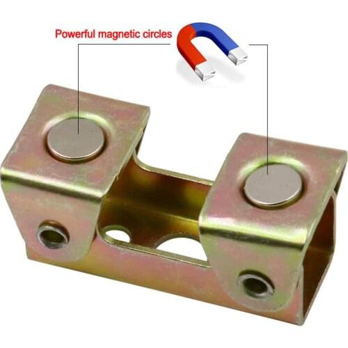 Magnetic V-type Clamps V-shaped Welding Holder Welding Fixture Adjustable Magnet V-Pads Hand Tools Strong Metal Working Tools