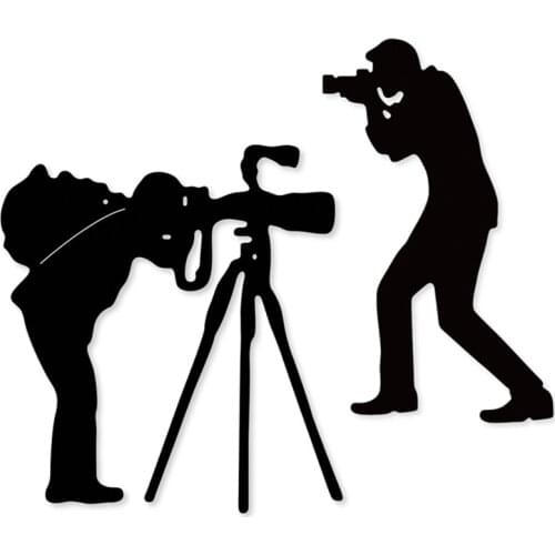 2021 new metal dies Camera Taking photo man Cutting Dies decoration Scrapbook paper craft knife mould blade punch stencils dies