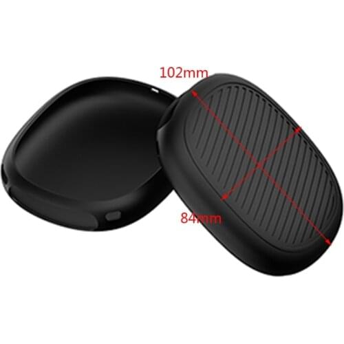 Solid Color Protective Cover Silicone Case for -Airpods Max Wireless Headset 270B