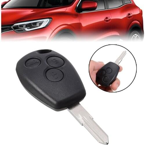 Deidicated Replacement Auto Key Cover Set Fit for Renault Trafic Master Clio Modus 3 Buttons Remote Key Case Shell Kit