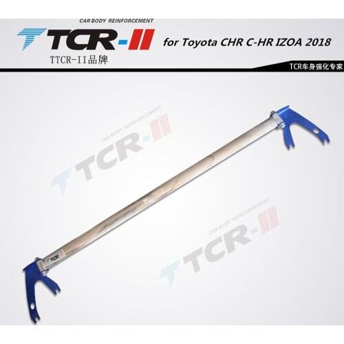TTCR-II for Toyota CHR C-HR IZOA 2018 Suspension System Strut Bar Car Accessories Alloy Stabilizer Bar Car Styling Tension Rod