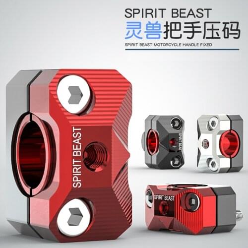 Spirit Beast Universal Motorcycle 22/28mm Handle Compression Code Faucet Increase Height Handlebar Compression Code