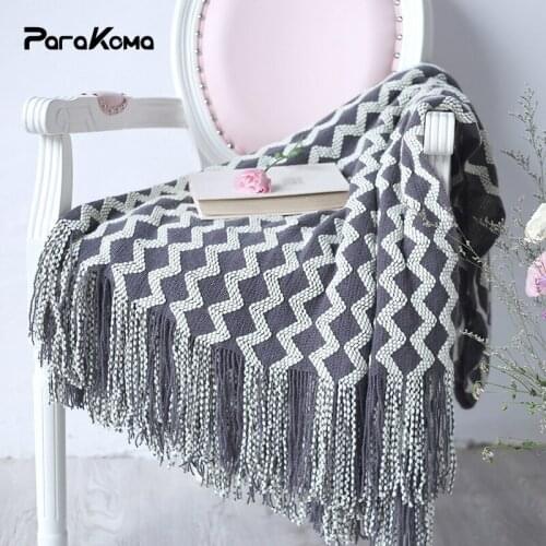 High Quality Sofa Blanket Household Warm Knitted Blanket Cute Blanket Red Blanket New