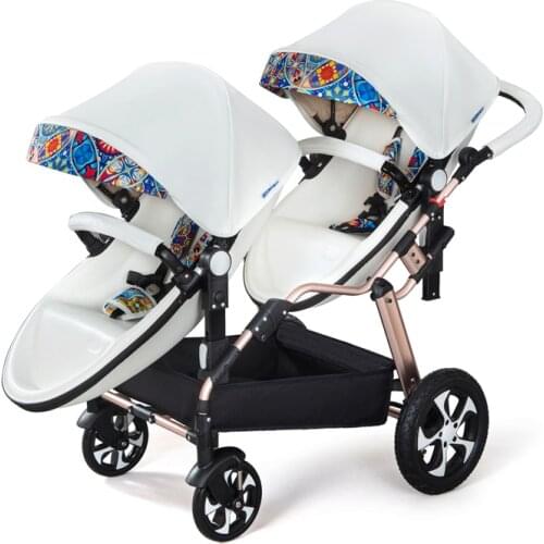Warm house Baby Strollers For Twins