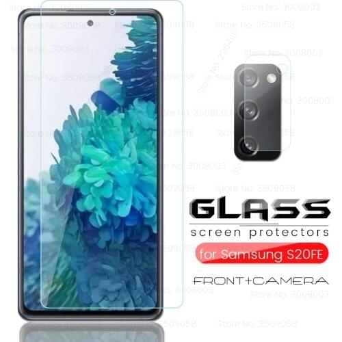 Protective glass on the for samsung galaxy s20 fan edition s20fe s 20fe 20 fe 2020 sm-g781b 6.5'' safety camera lens film cover