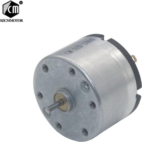 Factory Supply Good Quality 6V 12V 24V Reversible High Speed DC Motor RC520 Micro Motors