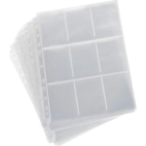 Wallets Album Pages Collection Trading Gaming Card Sleeves Storage Binder Cards Photo Album New 2021 Hot Sale