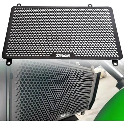 ZX 25R ZX25 R CNC aluminum Motorcycle Radiator Guard Protector Grille Grill Cover Accessory For Kawasaki Ninja ZX-25R 2020-2021