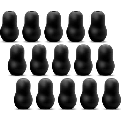 10PCS Universal Super Comfortable Soft Stethoscope Replacement Earbuds Earplug Eartips Earpieces for Littmann Stethoscope