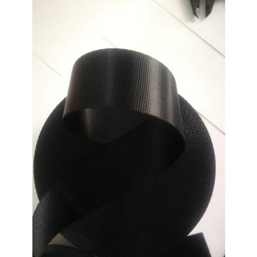 3M-30M Black European Standard Car Seat Belt Webbing Car Personalized Modification Seat Belt Webbing Car Accessories