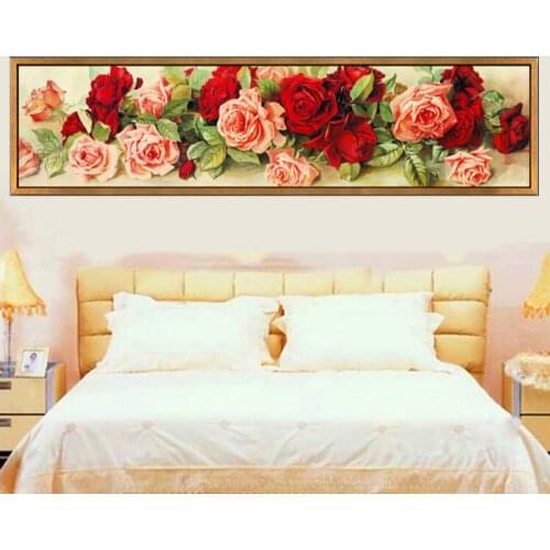 Hot sale DIY 5D Diamond Mosaic magic cube Color Rose full round Diamond Painting Cross Stitch Diamond Embroidery Home Decor DY