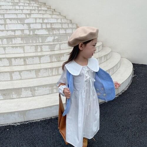 Kids Clothes Girls Denim Jacket + Dress Girl Clothes Casual Style Clothes For Girls Spring Autumn Childrens Costume