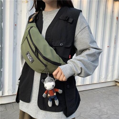 Functional Sport Cycling Crossbody Bag Nylon Fabric Chest Pack Bag Leisure Travel Bag for Teenage Girls Man Shoulder Waist Bag