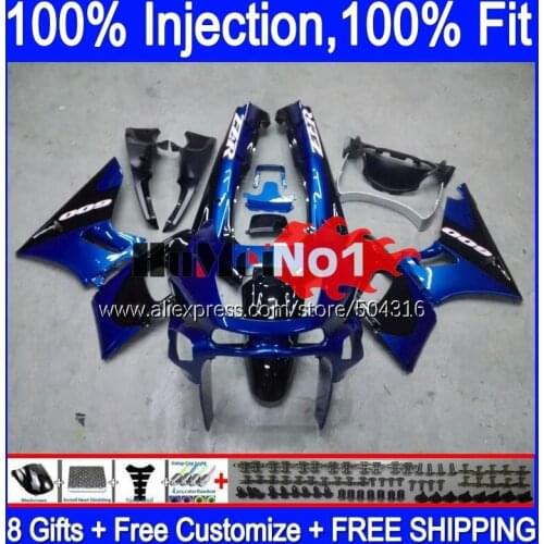 Injection For KAWASAKI ZZR400 blue frame 1993 1994 1995 1996 1997 1998 1999 111MC.136 ZZR 400 ZZR-400 93 95 96 97 98 99 Fairing