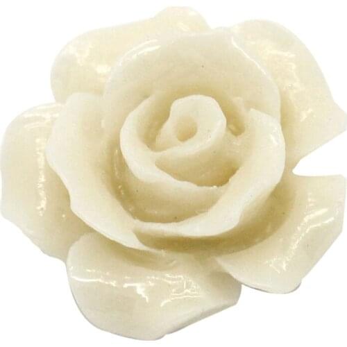 DoreenBeads Created Coral Spacer Beads Flower Beige 13x12mm,Hole:Approx 1mm,20PCs (B23764), yiwu