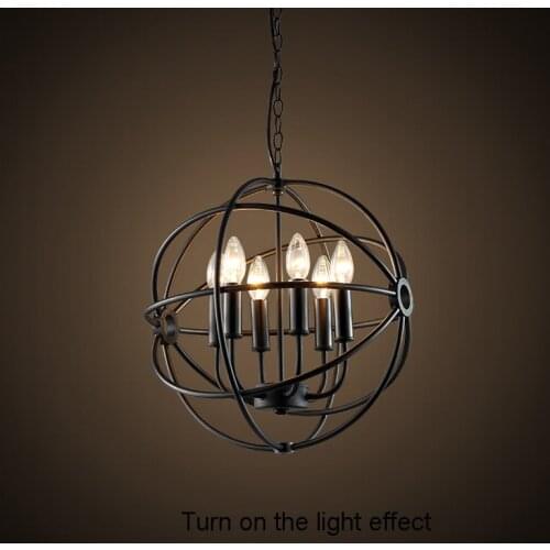 MAN TANG JIN Pendant Lights In The Loft Style