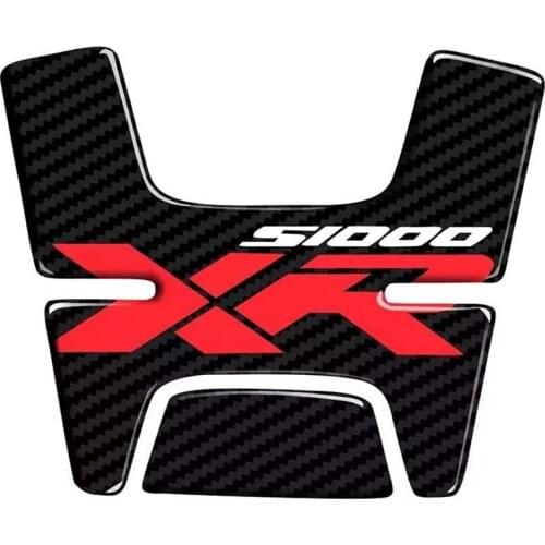 Motorcycle Oil Tank Sticker Tank Pad Protector Carbon Fiber Decals for -BMW S1000XR S1000 XR Accessories