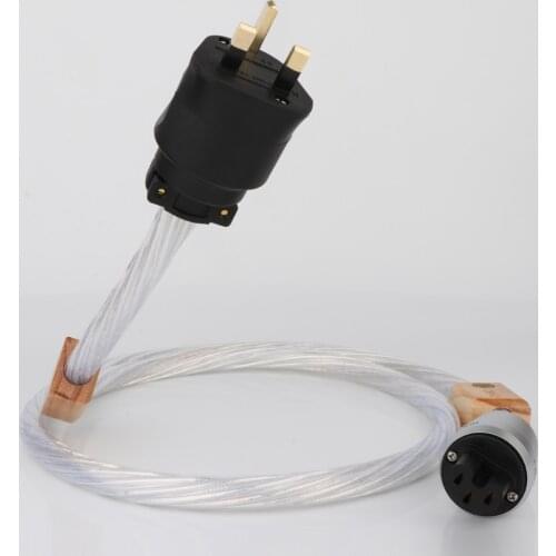 Nordost ODIN 2 High Reference AC Power Cable HiFi Power Cord with Gold Plated UK Power Plug