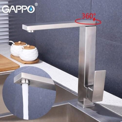 Gappo kitchen Faucets rotatable drinking water faucet flexible kitchen water sink mixer Deck Mounted taps torneira de lavanderia