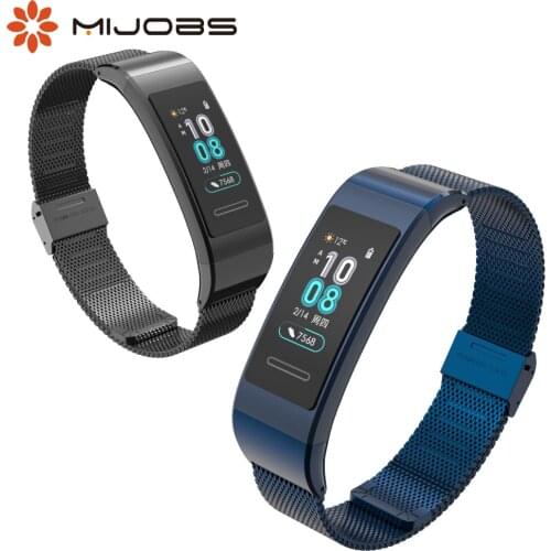 Watch Strap for Huawei Band 3 / 3 Pro / 4 Pro Metal Wristband Smart Wrist Strap for Huawei 3 Pro Watch Band Bracelet Accessory