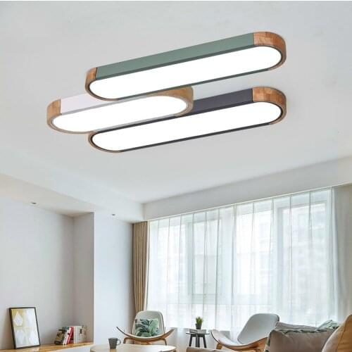 Nordic lamp modern minimalist personality creation led long lamps into the hall to absorb ceiling lamp corridor light LU815944